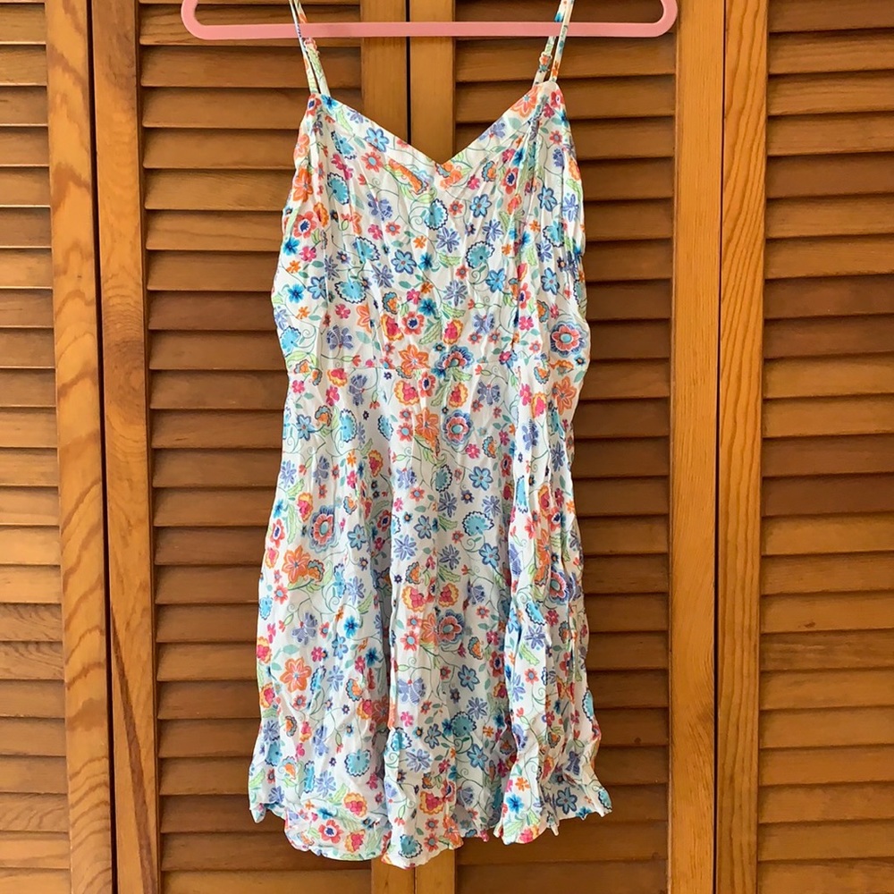 Cotton on floral dress